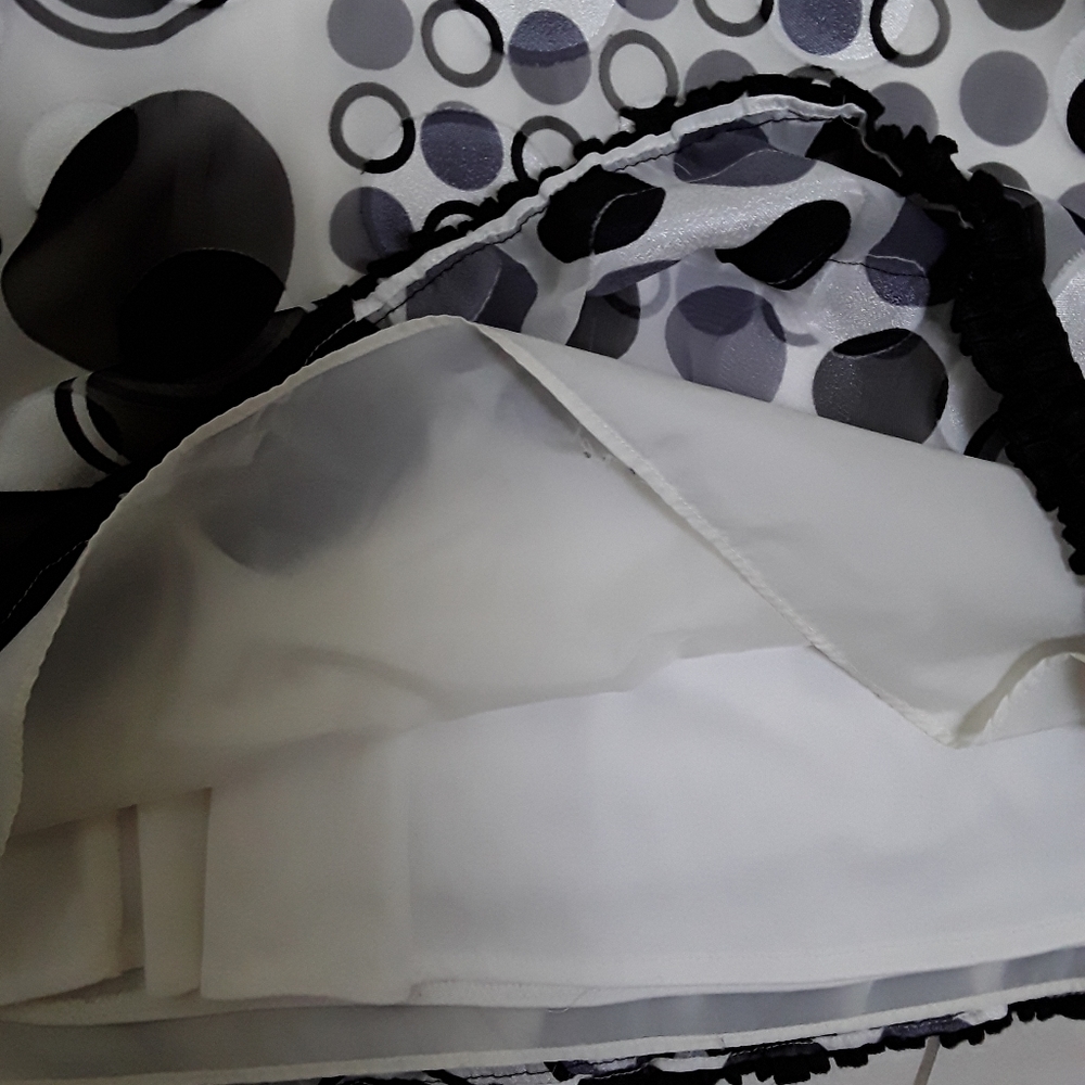 Rare Editions Black & White Dress (little girl) - Picture 2 of 10